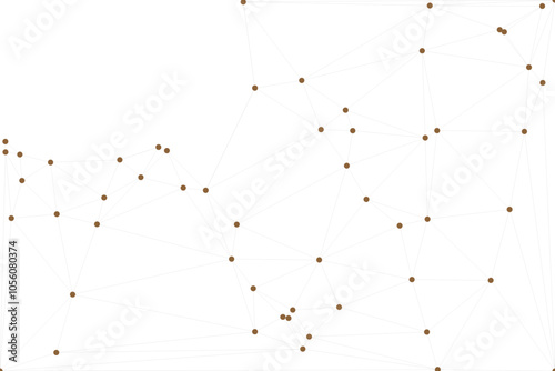 Abstract technology background. Minimalist Geometric Network Pattern. Connected dots and lines abstract background. Abstract internet connection network technology graphic design background. Network