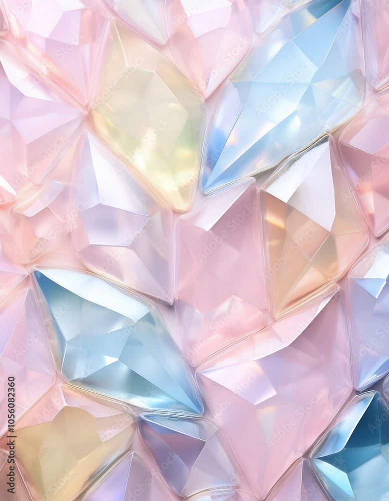 Abstract pastel crystal texture Abstract pastel crystal texture