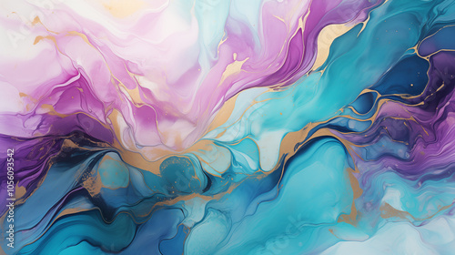 Wallpaper Mural Colorful multicolored art painting texture. Abstract painting with vibrant colors Torontodigital.ca