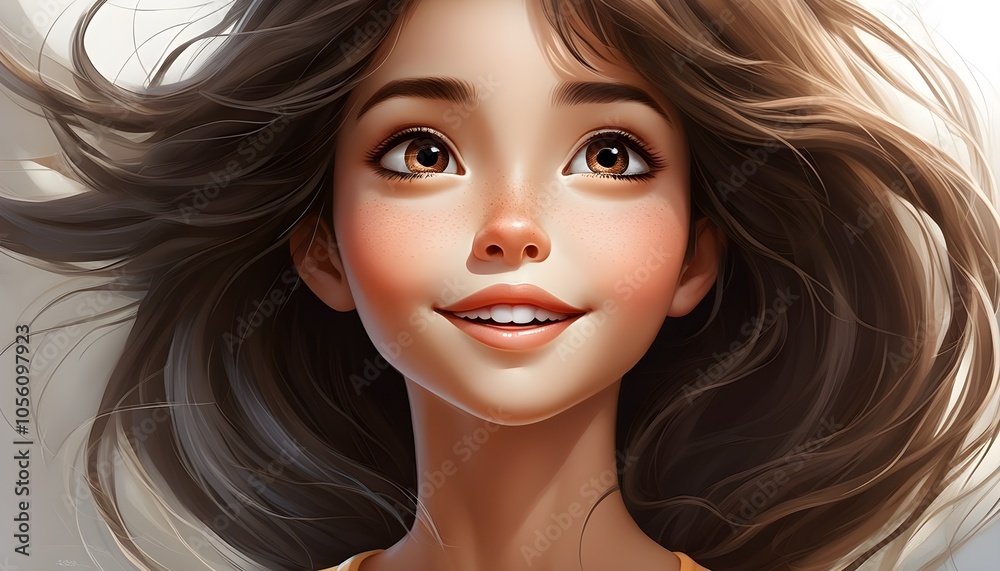 Ethereal Abstract Portrait Capturing the Essence of Femininity and Emotion Ethereal Abstract Portrait Capturing the Essence of Femininity and Emotion