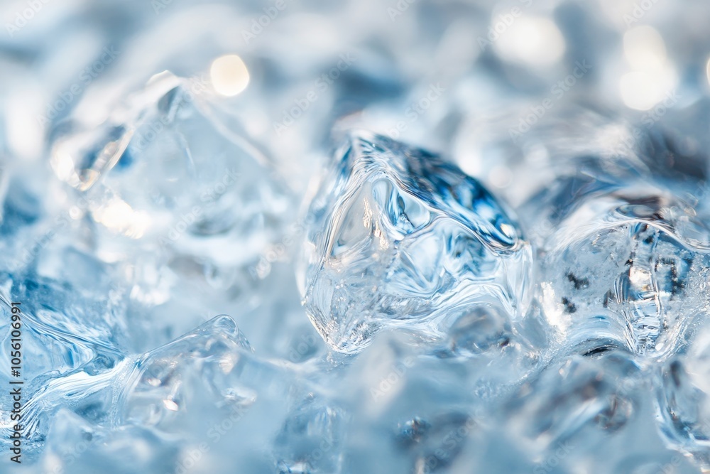 Close up of frozen ice texture captivating details of nature s winter canvas in stunning clarity Close up of frozen ice texture captivating details of nature s winter canvas in stunning clarity