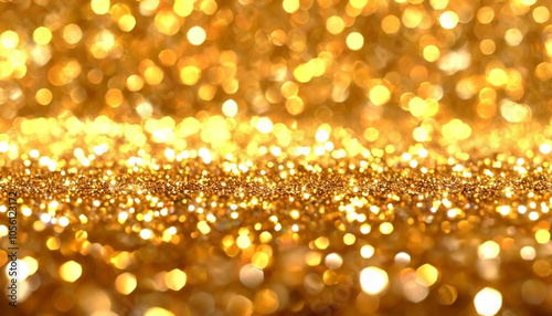 Golden Rich Elegant Sparkling 3D Abstract Background Texture