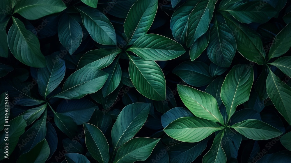 These Beautiful and Lush Green Leaf Patterns Are Perfect for Nature Inspired Designs and Various Creative Projects