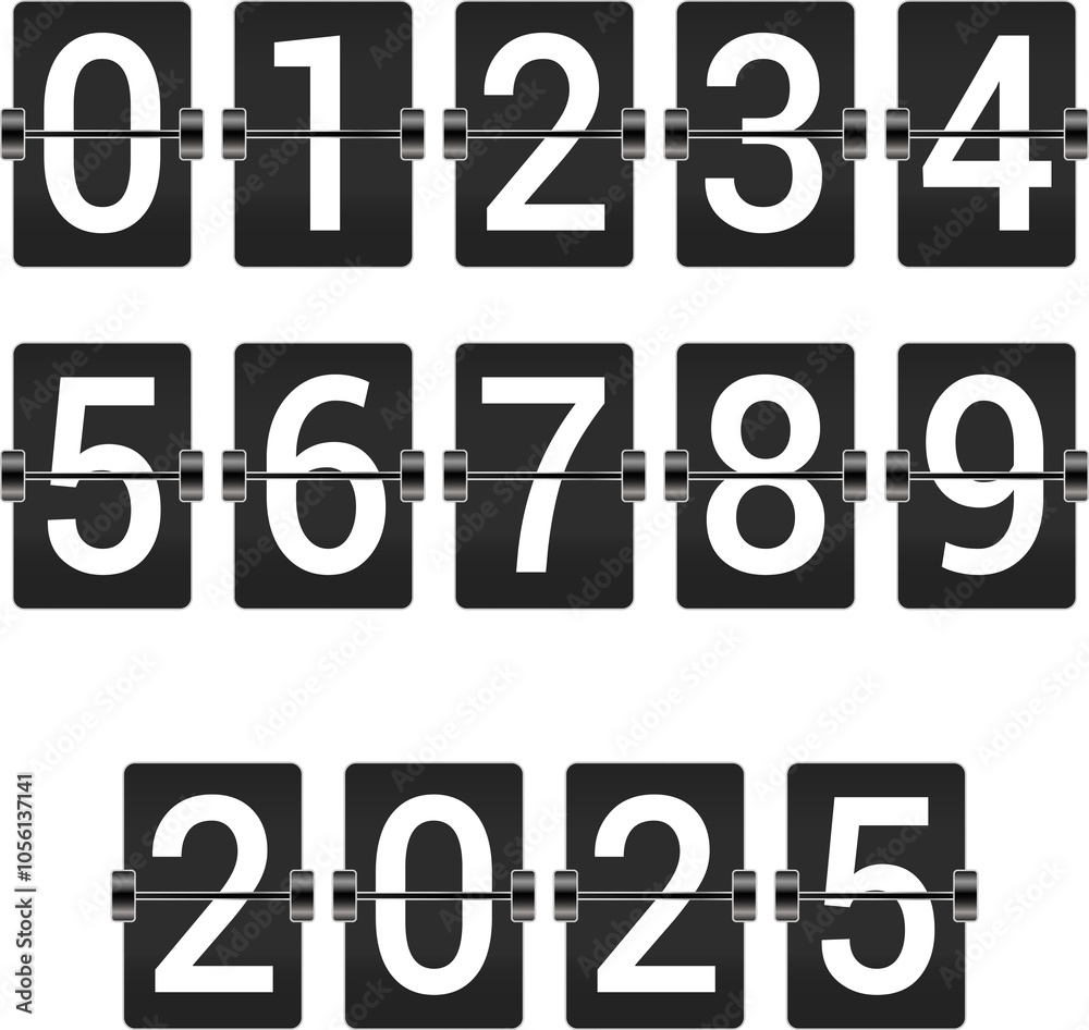 2025 New Year'S Countdown. Happy New Year 2025 Countdown Clocks. 2025 Analog New year counter. Electric counter. Electric meter with numbers. Countdown timer date calendar Vector illustration. 2025 New Year'S Countdown. Happy New Year 2025 Countdown Clocks. 2025 Analog New year counter. Electric counter. Electric meter with numbers. Countdown timer date calendar Vector illustration.