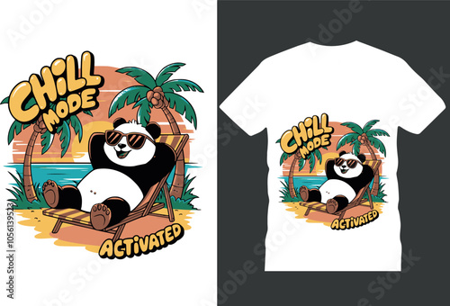 Chill mode activated Summer Typography T-Shirt Design 000