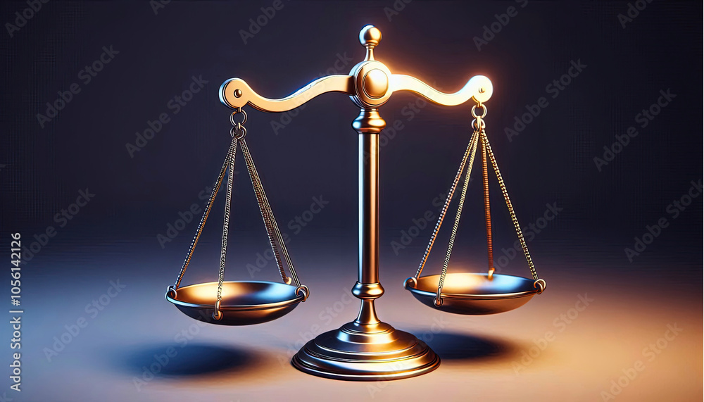 Golden Scales of Justice. Golden Scales of Justice.