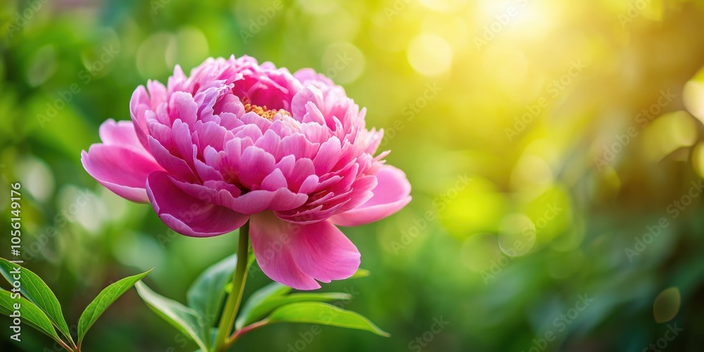 Beautiful pink peony flower blooming in garden, peony, flower, pink, garden, blooming, vibrant, botanical, petal, spring, nature Beautiful pink peony flower blooming in garden, peony, flower, pink, garden, blooming, vibrant, botanical, petal, spring, nature