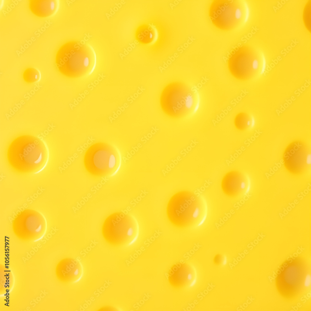 Cheese texture background with vibrant yellow color and playful holes for culinary design Cheese texture background with vibrant yellow color and playful holes for culinary design