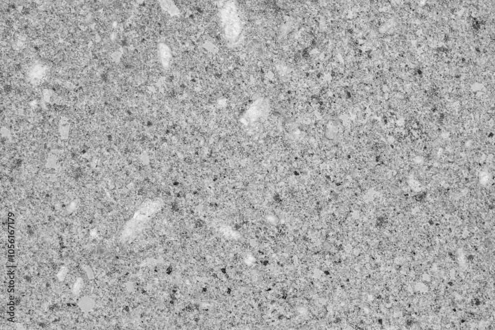 Fototapeta premium Wall terrazzo texture gray blue of stone granite black white background marble surface pattern sandstone small have mixed sand tile background.