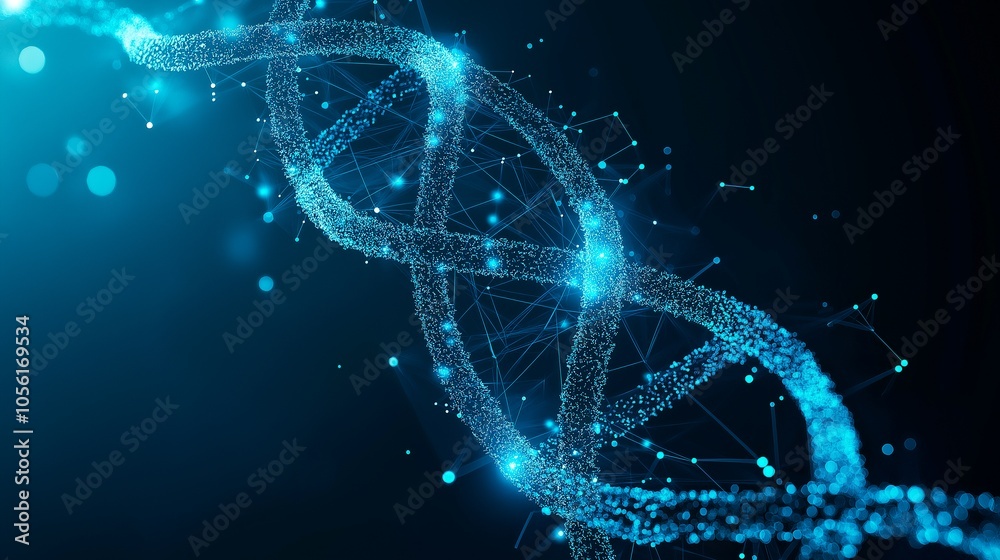 dna digital molecule background dna digital molecule background