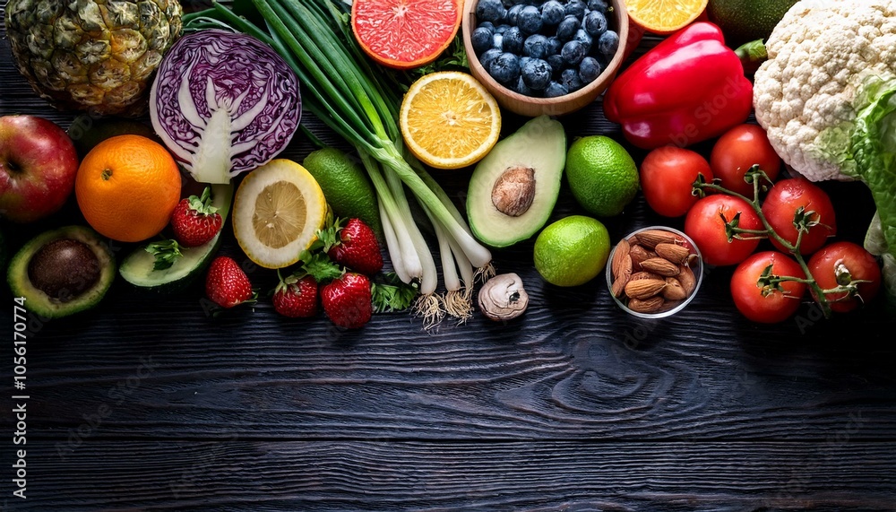 Fresh vegetables and fruit