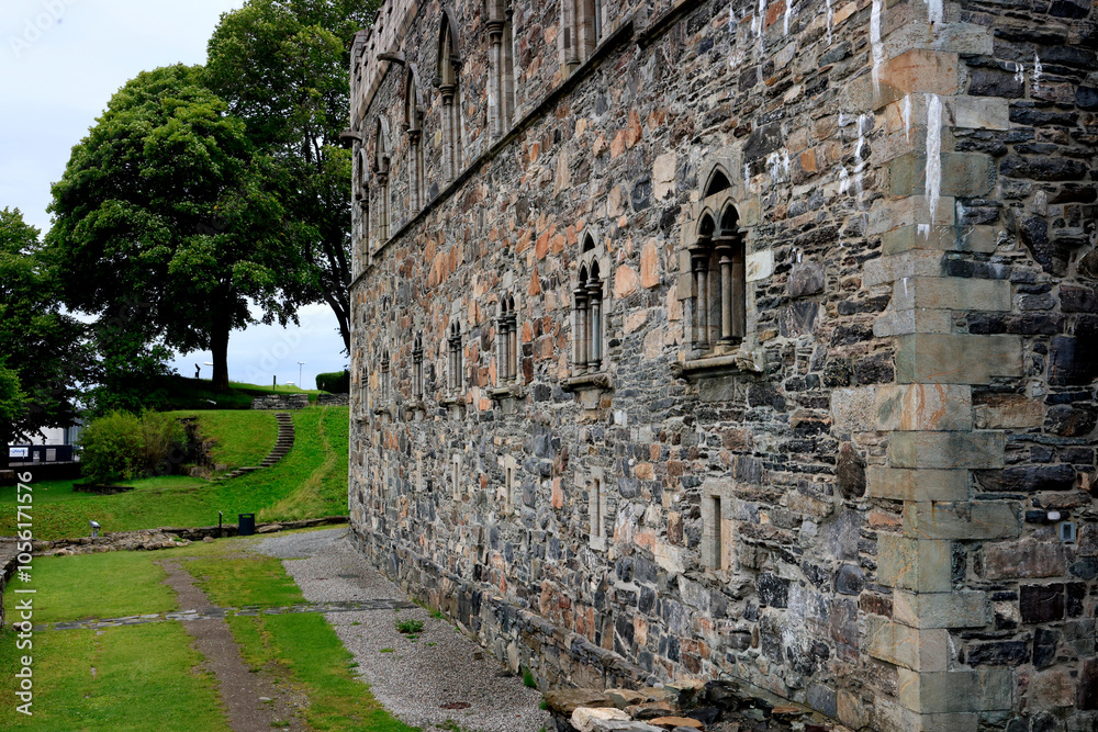 The medieval fortress of Bergen The medieval fortress of Bergen