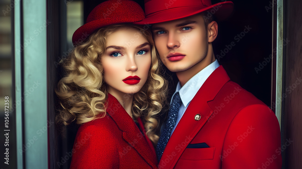Secret detective on mission with his partner Secret detective on mission with his partner