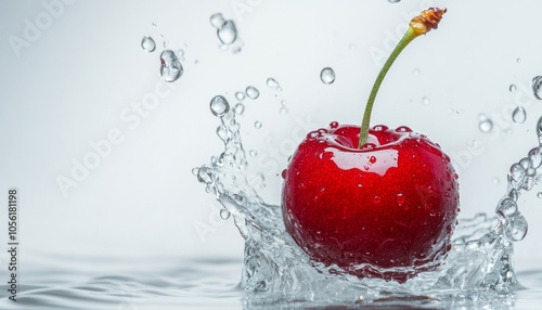 cherry in water