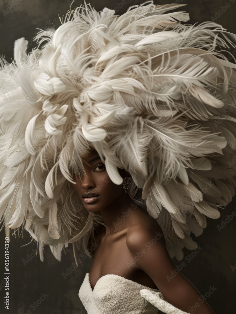 Vogue Style Fashion Shoot of a Beautiful Woman Vogue Style Fashion Shoot of a Beautiful Woman