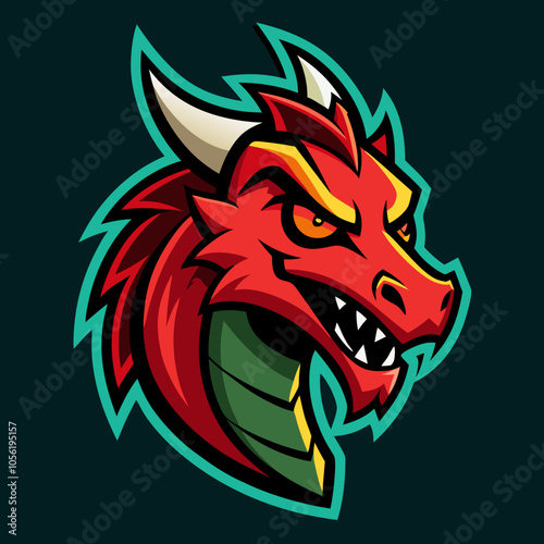 Wallpaper Mural head of a dragon Torontodigital.ca