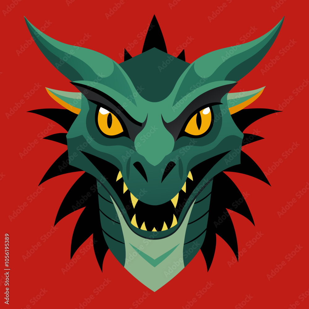 head of a dragon head of a dragon