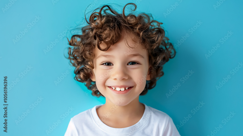 portrait of a smiling child portrait of a smiling child
