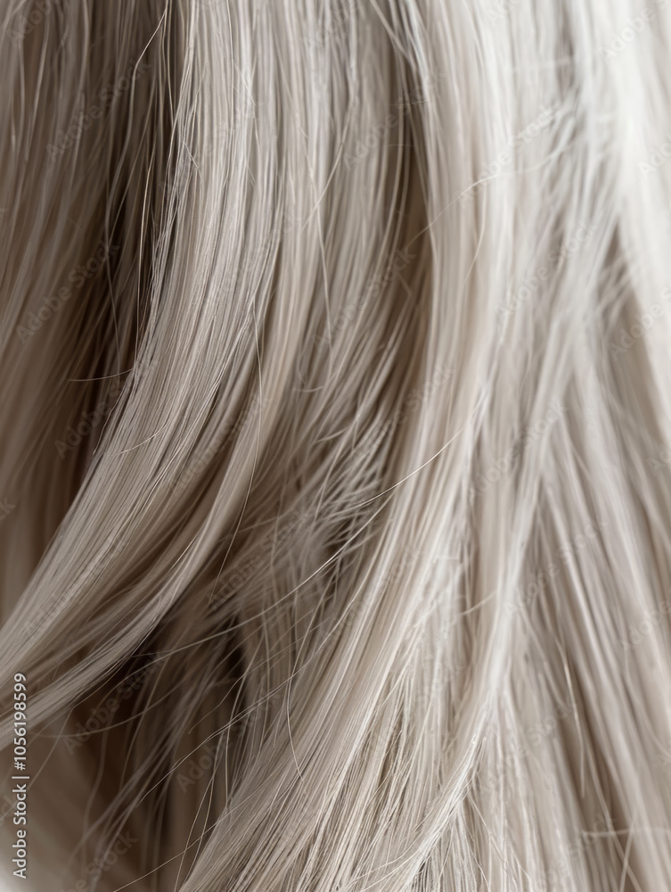 close up of hair, long straight blonde hair with highlights and silver accents, close up of hair, long straight blonde hair with highlights and silver accents,