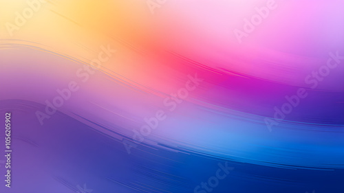 Gradient abstract colorful background design.  AI generated image, ai photo