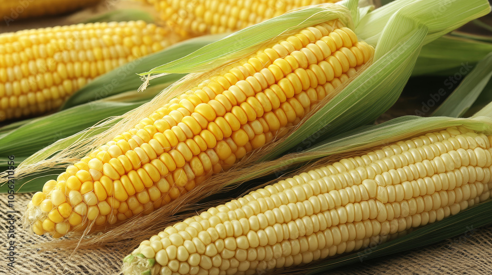 Corn ripe and ready in the field.
Corn ripe and ready in the field.