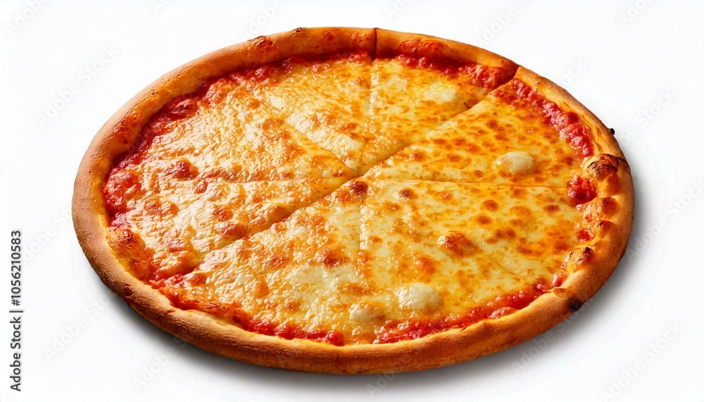 cheese pizza on white background cheese pizza on white background