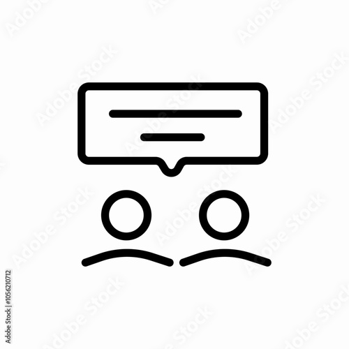team speech bubble icon sign vector