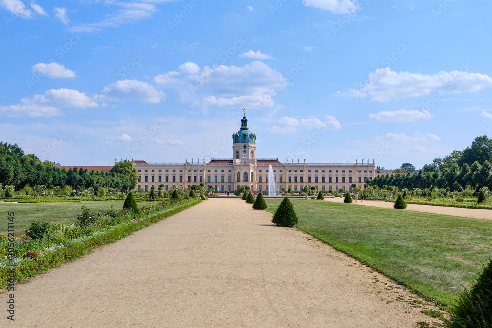 Obraz premium 19 August 2024 Berlin (Germany) - August: view of Charlottenburg Palace.