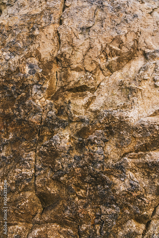 Detailed texture of a rugged rock surface Detailed texture of a rugged rock surface