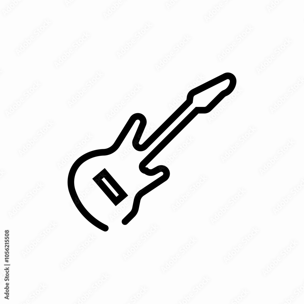 guitar music icon sign vector guitar music icon sign vector
