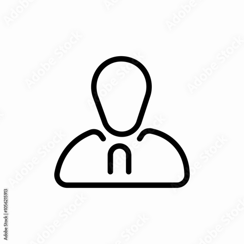 men user icon sign vector