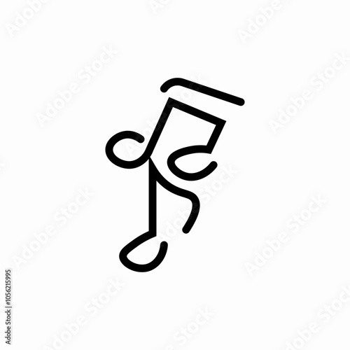 music notes icon sign vector