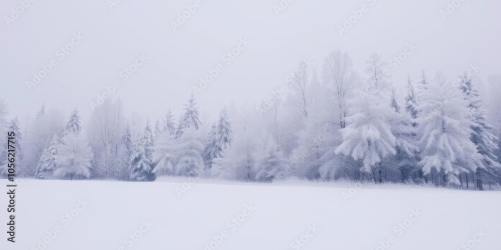 Winter forest covered in a blanket of fresh snow, with snow-covered trees and a serene atmosphere, landscape, frozen Winter forest covered in a blanket of fresh snow, with snow-covered trees and a serene atmosphere, landscape, frozen