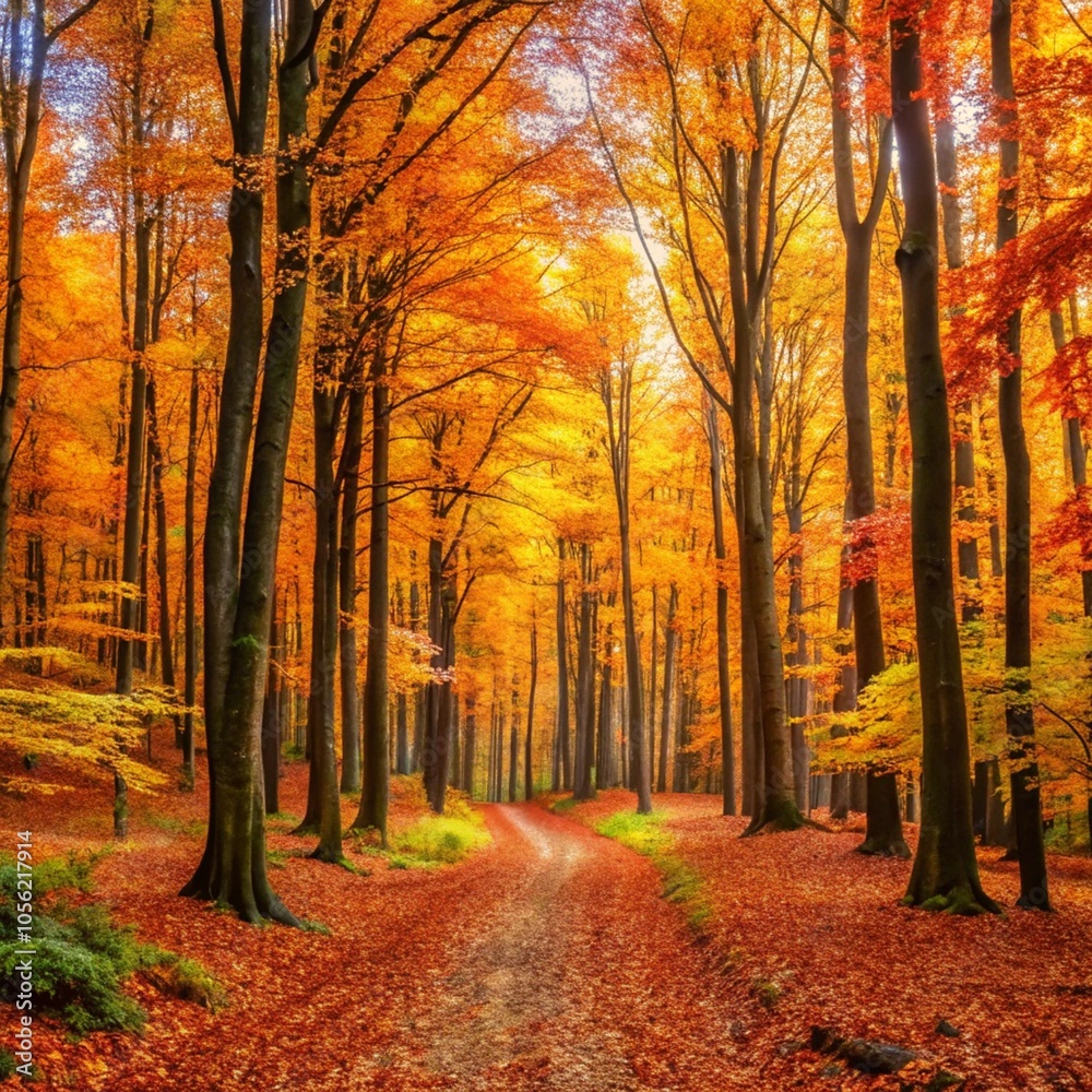Fototapeta premium Autumn Forest
