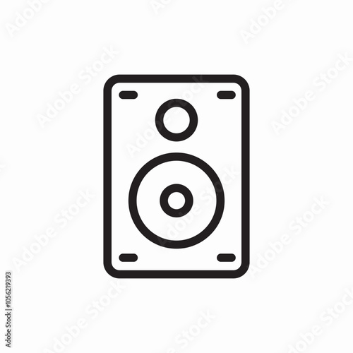 loud speaker icon sign vector