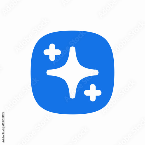 star cross service  icon sign vector