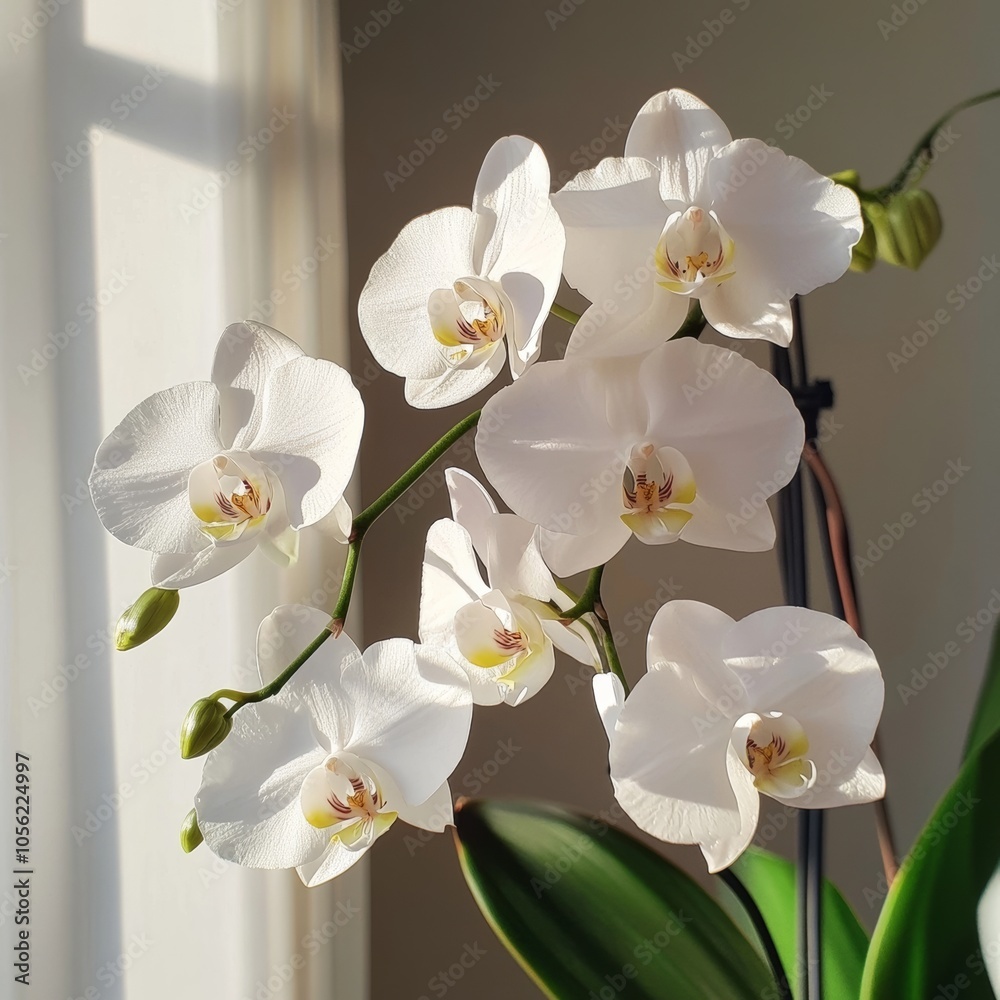 Fototapeta premium Floral artistry of orchids