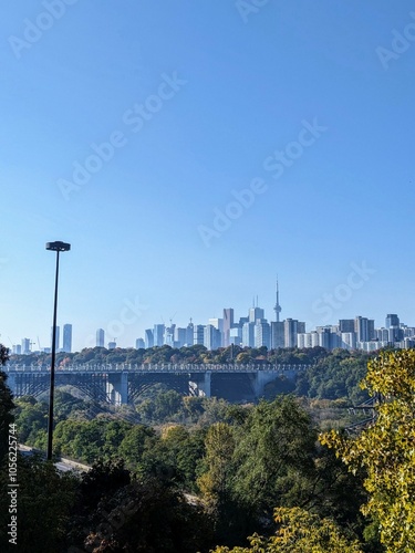 Chester Hill Lookout Toronto Skyline