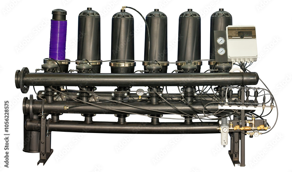 Innovative water distribution system showcases advanced technology for efficient resource management