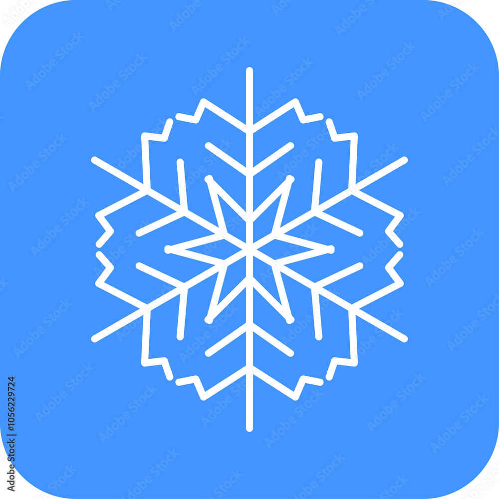 Snowflake icon. Line art illustration of snowflake icon. Snowflake shape. Christmas image. Outline Snowflake icon. Line art illustration of snowflake icon. Snowflake shape. Christmas image. Outline