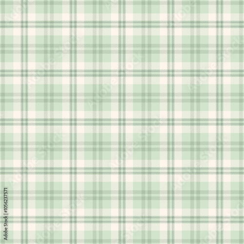 Cross tartan seamless plaid, basic texture pattern check. Nostalgic textile vector background fabric in light and pastel colors.