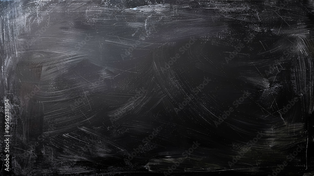 Fototapeta premium Dark texture chalk board and black board background