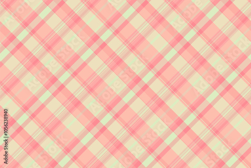 Wallpaper Mural Sparse fabric seamless check, comfort vector plaid textile. Skill texture pattern background tartan in light and red colors. Torontodigital.ca
