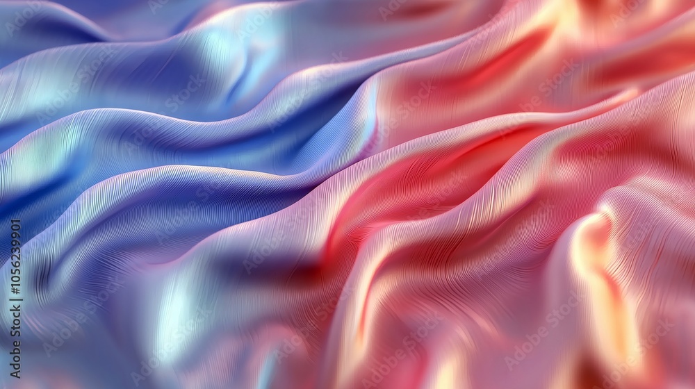 An Elegant Display of Colorful and Flowing Fabric Textures An Elegant Display of Colorful and Flowing Fabric Textures
