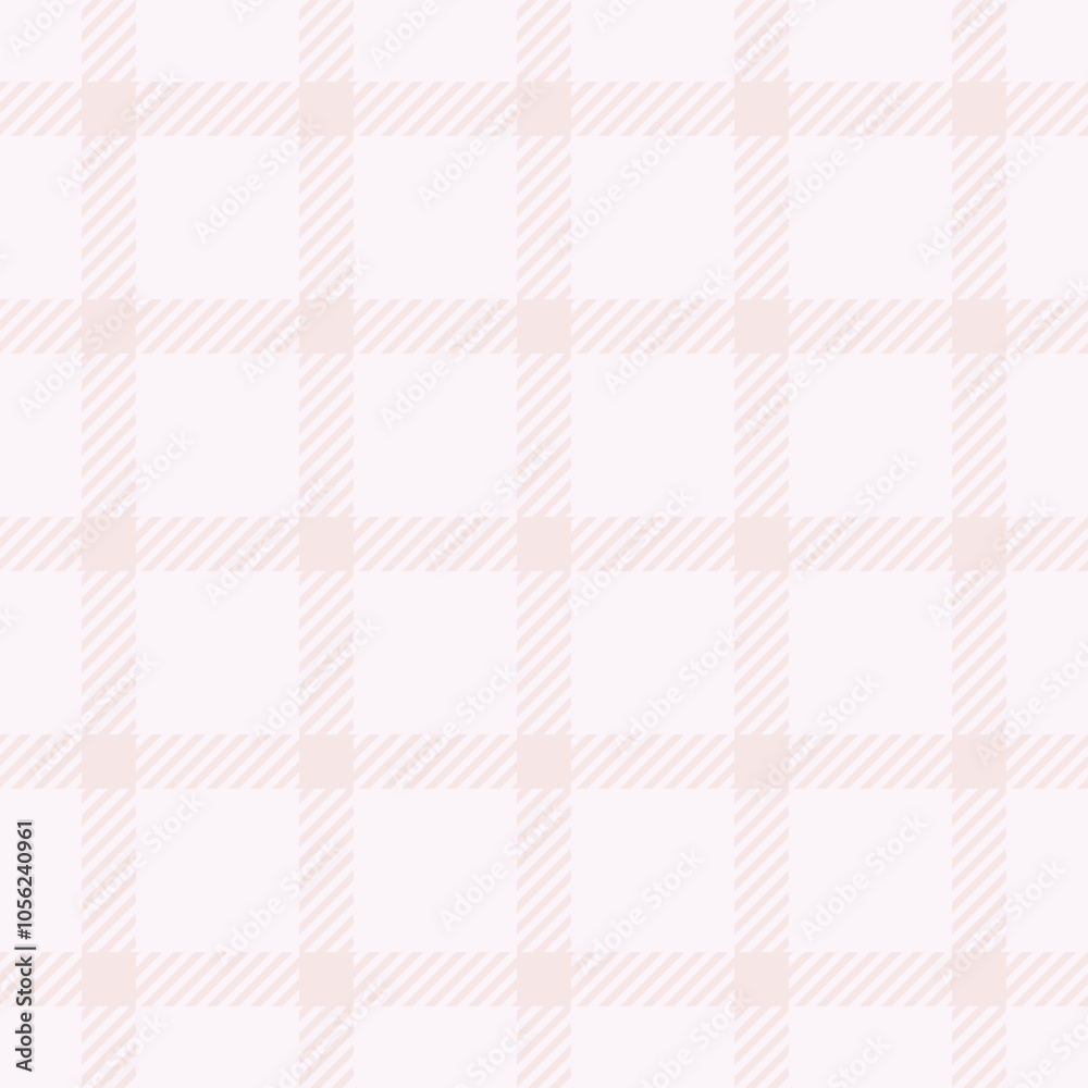 Sheet pattern check vector, thanksgiving plaid fabric seamless. Template textile tartan texture background in lavender blush and white colors. Sheet pattern check vector, thanksgiving plaid fabric seamless. Template textile tartan texture background in lavender blush and white colors.