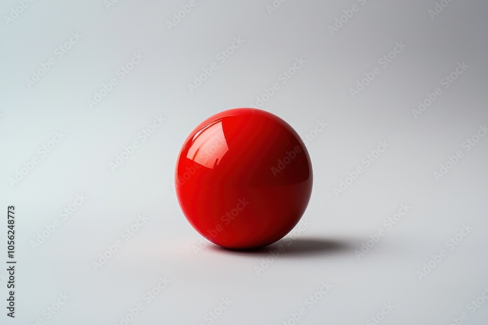 A striking image of a solid red billiard ball, centered against a clean, white backdrop, emphasizing simplicity and focus. A striking image of a solid red billiard ball, centered against a clean, white backdrop, emphasizing simplicity and focus.