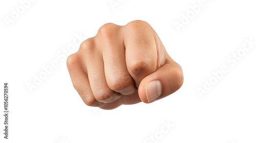 fist pump isolated