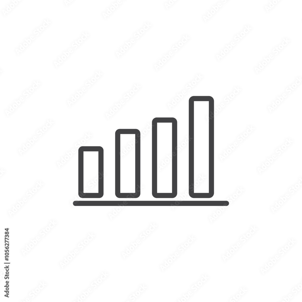 Chart icon Symbol mark in filled style Chart icon Symbol mark in filled style
