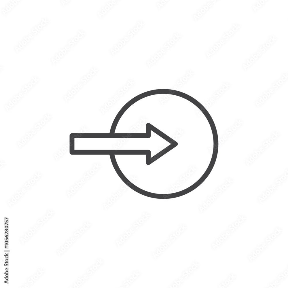 Log in icon Symbol mark in filled style Log in icon Symbol mark in filled style