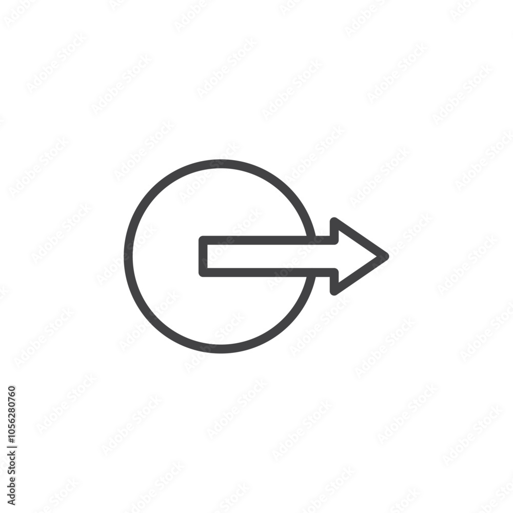 Log out icon Symbol mark in filled style Log out icon Symbol mark in filled style